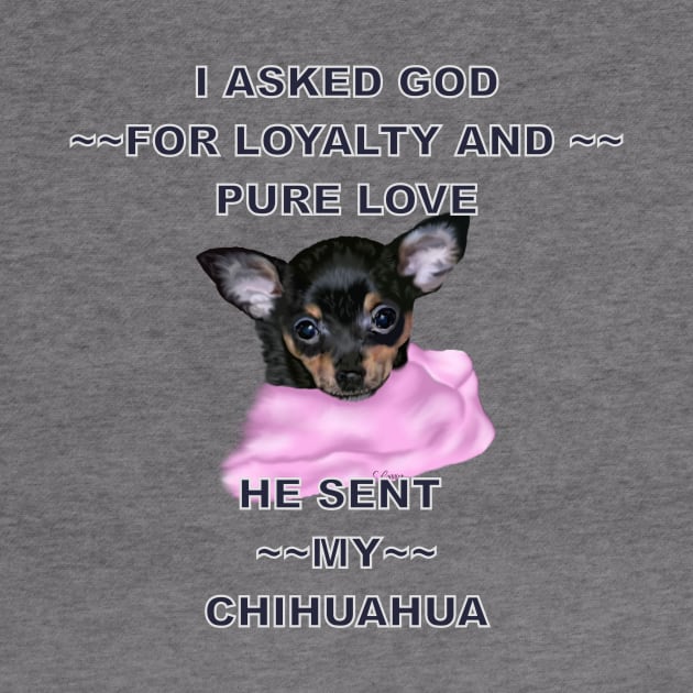 Adorable Chihuahua Puppy by painteddreamsdesigns